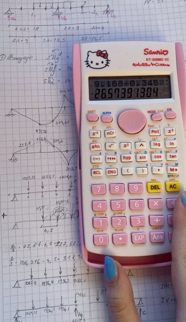 Hello Kitty Scientific Calculator