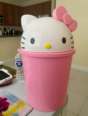 Hello Kitty Waste Bin